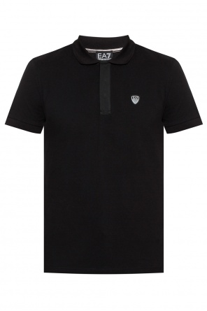 Printed polo shirt, zdjęcie 1 Printed polo shirt od EA7 Emporio Armani